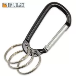 Trailblazer Multi Ring Carabiner - Black