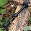 1” Bushcraft Auger - Scotch-Eyed Drill Bit, Heavy-Duty Steel Construction - Length 8”