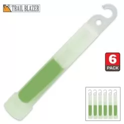 Trailblazer 4β Individually Wrapped Glow Sticks - Box Of Six