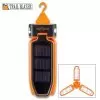 Trailblazer Tri-Folding Solar Camping Light - 18 LEDs, Built-In Battery, Micro USB Charging Cable, Tough ABS Construction, Hanging Hook