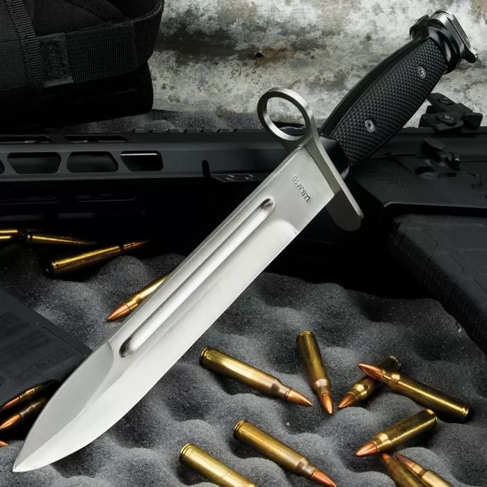 M7 Bayonet Knife Replica For M16