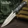 Hibben Legacy Combat Fighter Knife With Leather Sheath