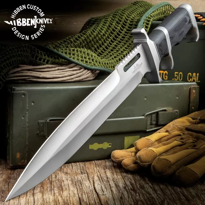 Gil Hibben Black Pakkawood Sub Hilt Toothpick