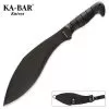KA-BAR Black Kukri With Leather Sheath