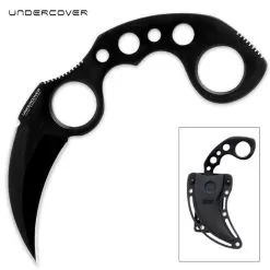 United Cutlery Undercover® Black Karambit Dagger Knife