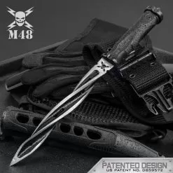 M48 Cyclone Knife - Fixed Blade Dagger With Vortec Sheath