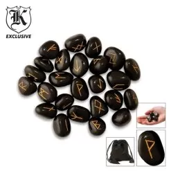 Viking Magic Rune Stones Pouch Of 24