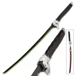 Galactic Shogun Fantasy Display Katana With Wooden Scabbard