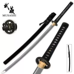 Musashi Carbon Steel Katana Sword