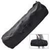 Black Medium Side Zipper Duffle Bag - 100 Percent Cotton Canvas Construction, Metal Zipper - Dimensions 21”X 36”