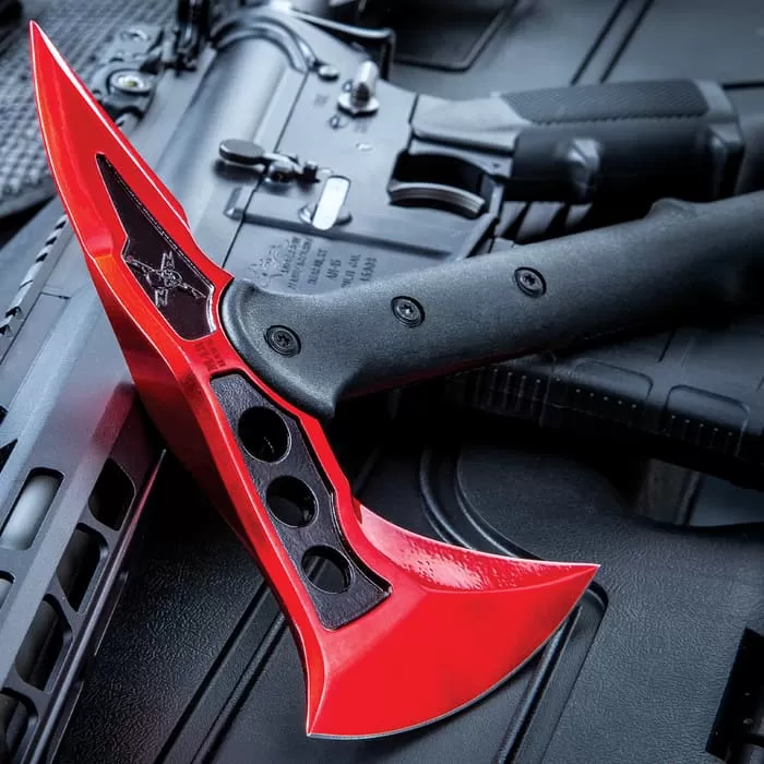 Iron Man Collectors Set - Includes Two Tomahawk Axes, Cyclone Boot Knife, Cyclone Dagger, Vortec Sheaths - Image 2