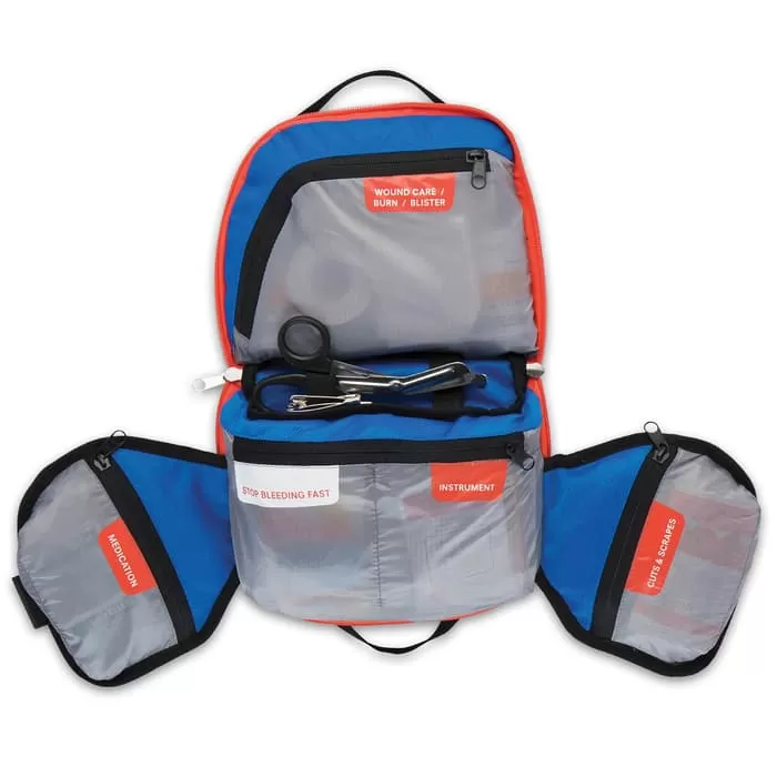 Adventure Medical Kits Adventure Mountain Explorer Medical Kit - Hospital-Quality Contents, Includes First Aid Guide, Water-Resistant Bag - Image 2