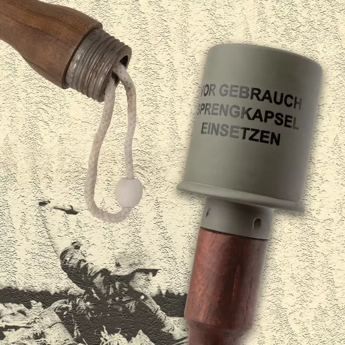 WWII-Era German Stick Grenade Replica - Image 2