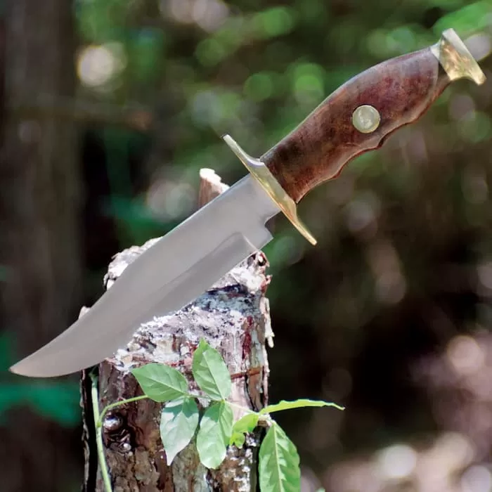 Mountain Man Classic Hunting Knife And Sheath - Image 2