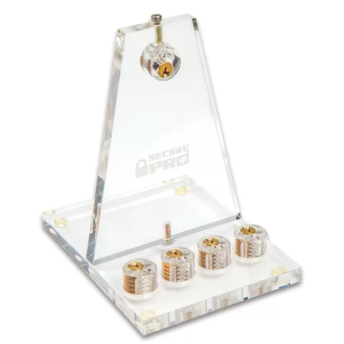 Secure Pro Lockpicking School Kit - Lock Picking Guide, Keyed Practice Locks, Lock Picking Tools, Master Key - Image 2