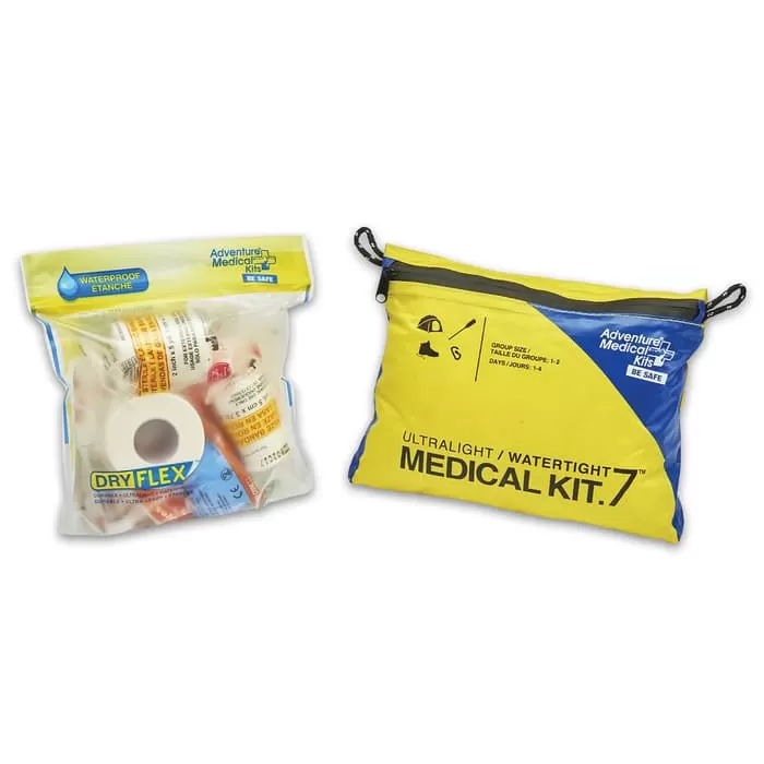 Adventure Medical Kits Adventure Ultralight Watertight .7 Medical Kit - Variety Of First Aid Supplies, Lightweight And Water-Resistant Bag - Image 3