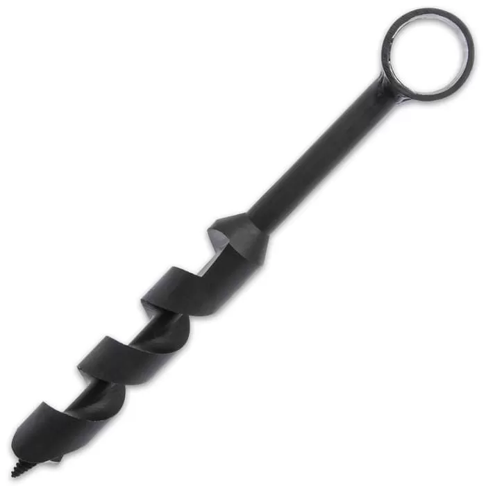 1β Bushcraft Auger - Scotch-Eyed Drill Bit, Heavy-Duty Steel Construction - Length 8β - Image 3