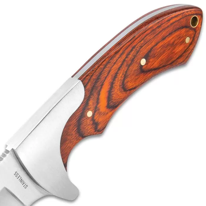 Timber Wolf Blazin' Fixed Blade Knife - Image 3