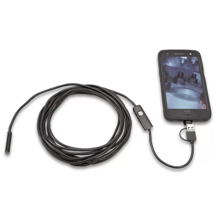 3-in-1 HD Tactical And Automotive Use Endoscope - 640x480 Resolution, Supports Android/Windows, Waterproof, Adjustable - Image 3