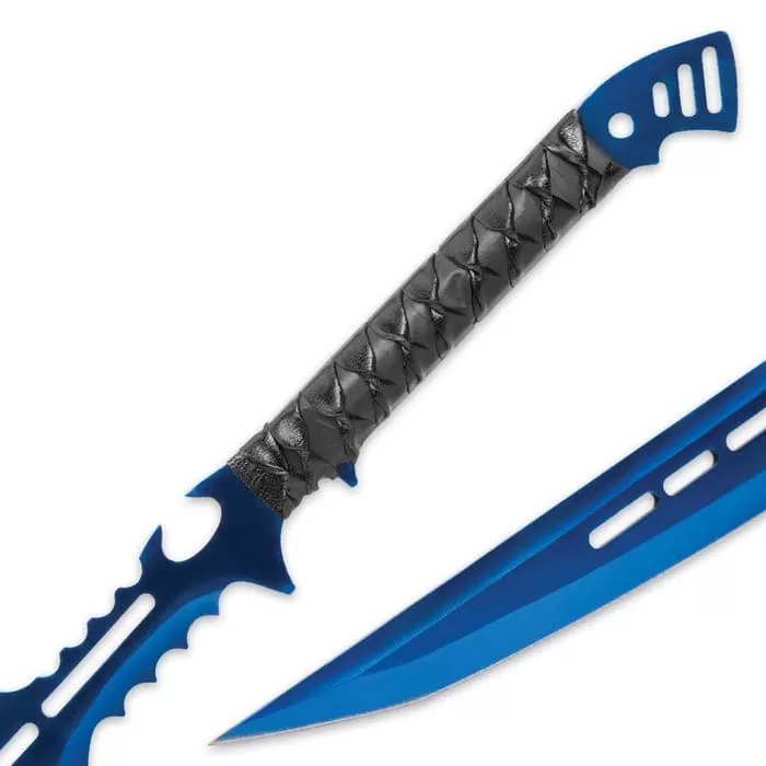 Blue Guardian Fantasy Sword With Sheath - Image 3