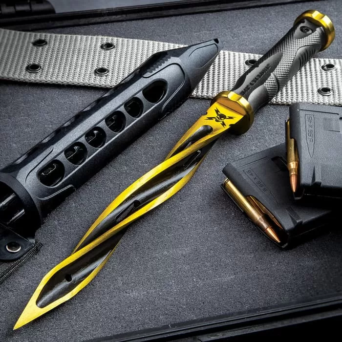 Iron Man Collectors Set - Includes Two Tomahawk Axes, Cyclone Boot Knife, Cyclone Dagger, Vortec Sheaths - Image 4