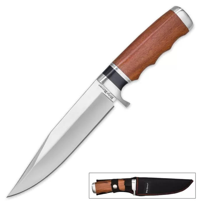 Ridge Runner Bramblechase Fixed Blade Knife With Nylon Sheath - Image 4