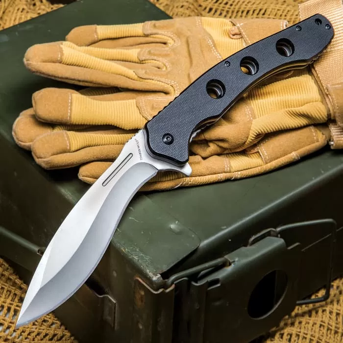 Timber Wolf Tactical Beast Kukri Pocket Knife - Image 4
