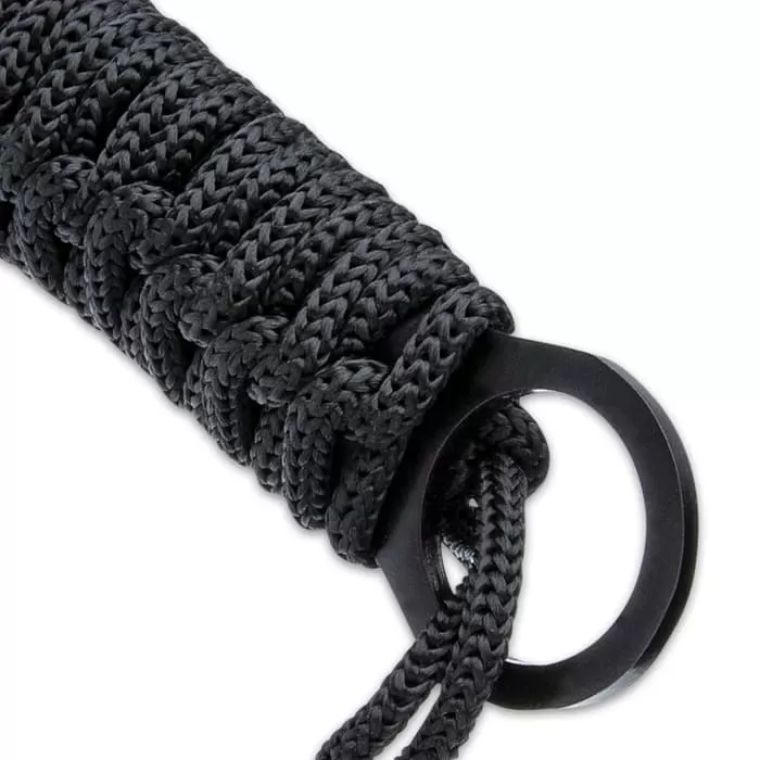 Black Legion Ninja Sword And Kunai Set And Sheath - 3Cr13 Stainless Steel Construction, Cord-Wrapped Handles - Image 4