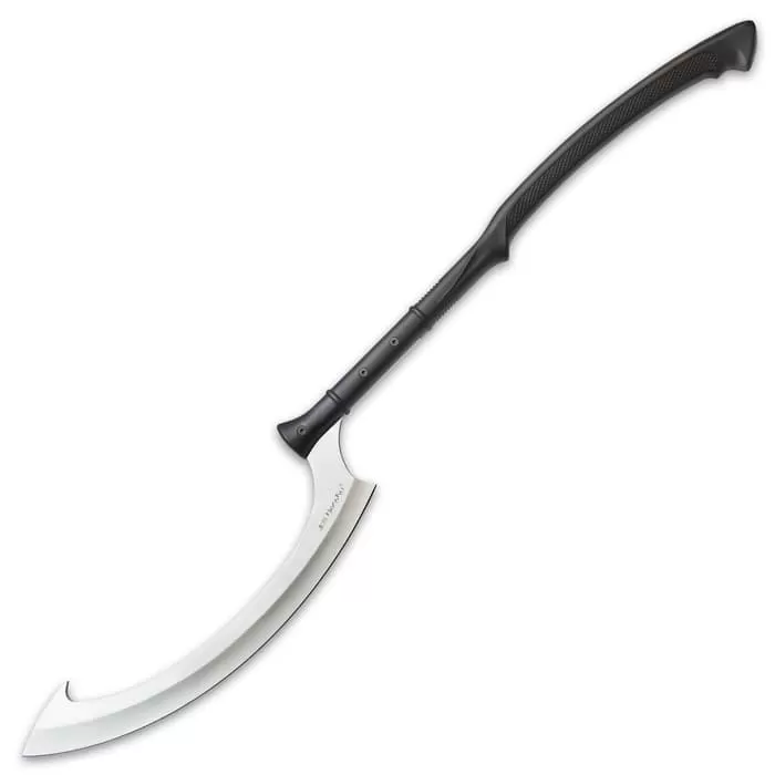 Honshu Khopesh Sword - Egyptian Blade And Sheath - 7Cr13 Stainless Steel Blade, Injection-Molded Nylon Handle - Length 45 1/8β - Image 4