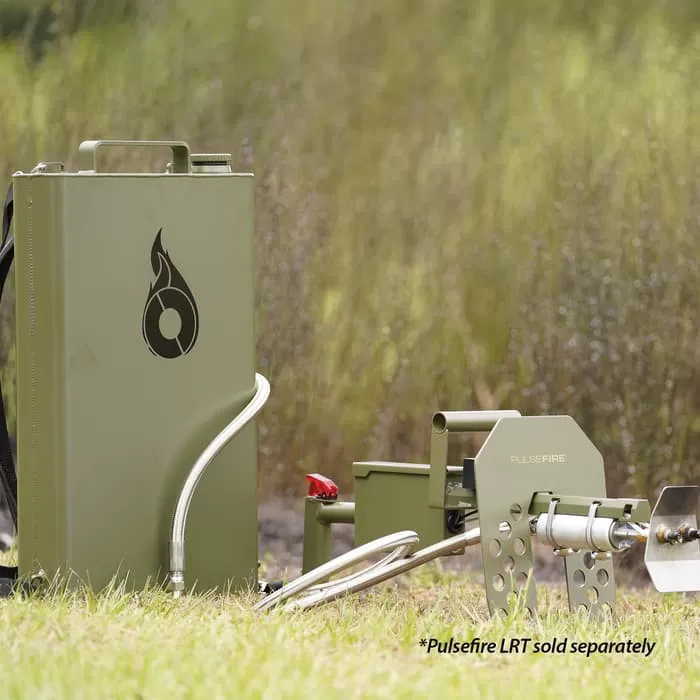 Pulsefire Backpack Kit - 3.3 Gallon Tank, Padded Shoulder Straps, Braided Stainless Steel Hose, Use With Pulsefire Handheld Torch - Image 5